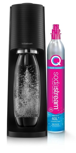 Sodastream Terra black 2 бутылки FUSE по 1л и 1 бутылка my + 6x Bolero