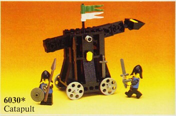 LEGO 3670 Катапульта *замок *черные соколы *100%