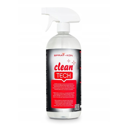 Zmywacz do płyt kleju Spray-Kon CleanTech 1L + atomizer