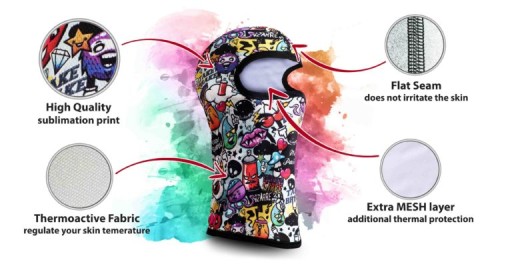 Детская подшлемник HUMBOO Tiger Kids 225г