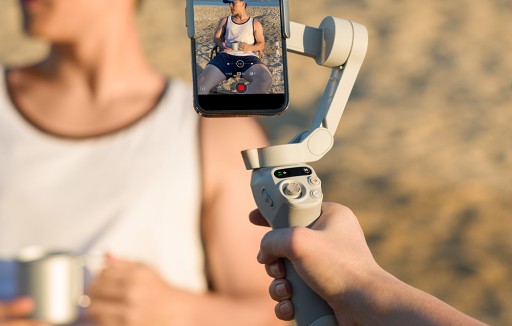 Стабилизатор/подвес для DJI Osmo Mobile SE — управление жестами