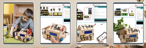 Строительный набор Arduino STARTER, умный дом ДОМ, микроконтроллер своими руками