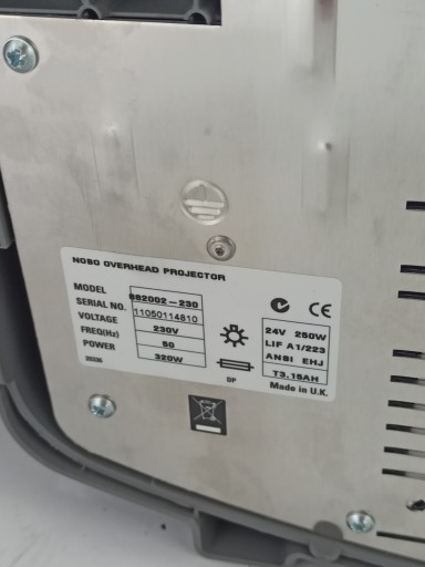 NOBO QUANTUM 2523T 230В проектор + описание