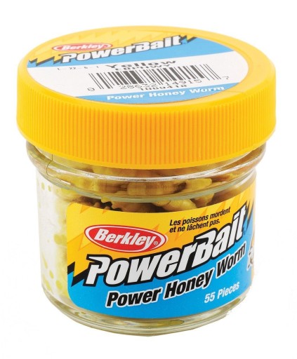 Berkley Power Honey Worm 3см Желтый
