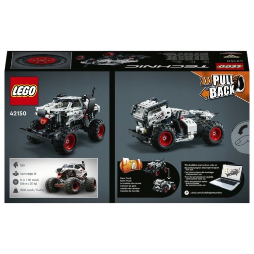 БЛОКИ 2 В 1 LEGO TECHNIC MONSTER JAM MUTT DALMATIAN BLOCK 2IN1