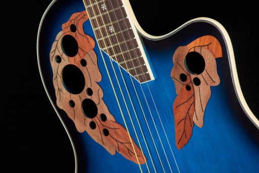 Gitara e-akustyczna Harley Benton HBO-850 Blue