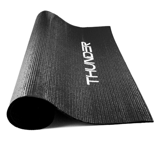 YOGI FITNESS Противоскользящий коврик для тренировок из ПВХ.