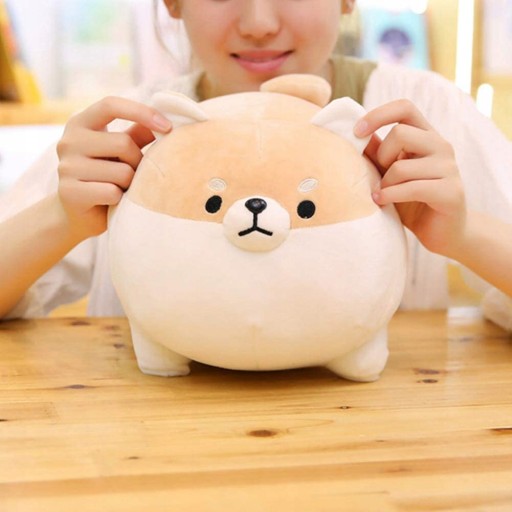 MASKOTKA CORGI SHIBA INU PLUSZAK PODUSZKA 40 CM