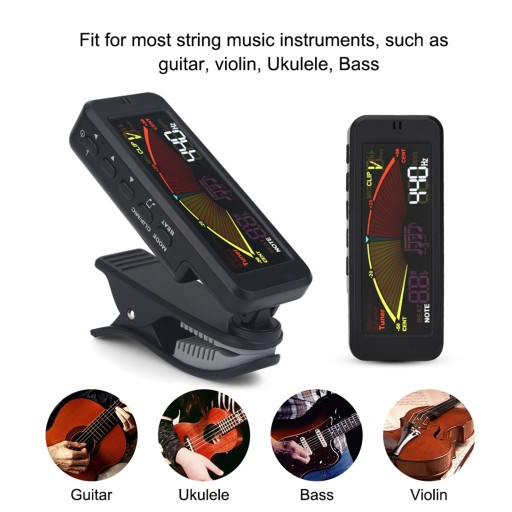 Tuner gitarowy basowy tuner ukulele tuner ukulele