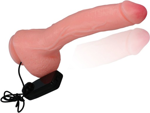 OGROMNY STEROWANY PENIS Z WIBRACJA