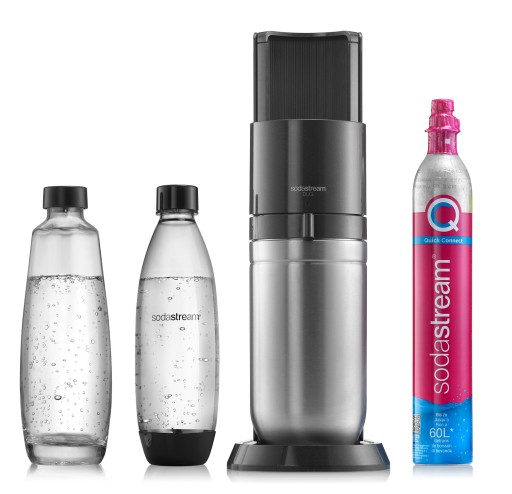 Soda Stream SATURATOR do wody Duo CZARNY +butelki