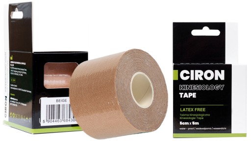 5x TEJPY Kinesio patches кинезиотейпирующая лента CIRON 5м кинезиологическая лента