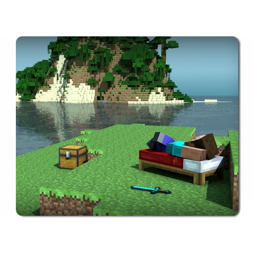 Podkładka pod mysz gamingowa DUŻA 36x29 MINECRAFT