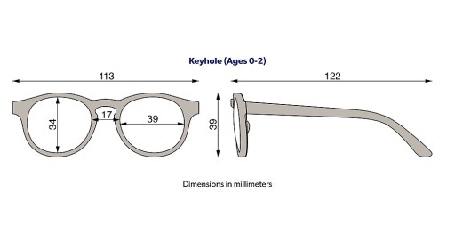 Солнцезащитные очки Babiators Keyhole Jet Black с дымчатыми линзами 6+