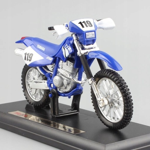 YAMAHA TT-R250 базовая модель 1:18 Maisto