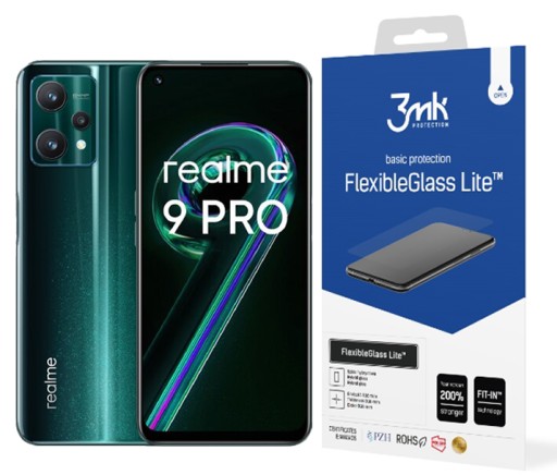 Стекло FlexibleGlass Lite 3MK для Realme 9 Pro
