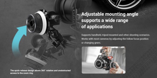 SmallRig 3010 Mini Follow Focus