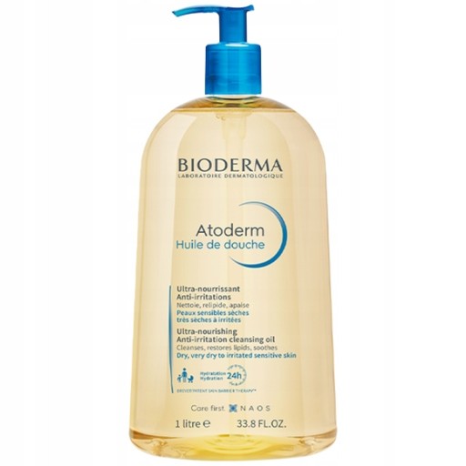 BIODERMA Atoderm Huile МАСЛО ДЛЯ ВАНН 1000мл 100% оригинал