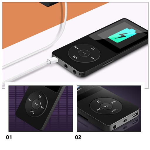 MP3-ПЛЕЕР 16 ГБ BLUETOOTH 5.0 РАДИО ЭЛЕКТРОННАЯ КНИГА МНОГОФУНКЦИОНАЛЬНЫЙ ПОРТАТИВНЫЙ