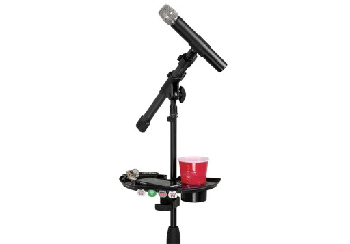 GATOR FRAMEWORKS MICSTAND ACCESSORY TRAYDRINK HOLD