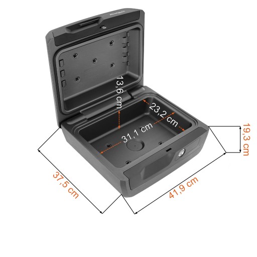 Masterlock LCFW30100 огне- и водонепроницаемый бронированный кейс для офиса