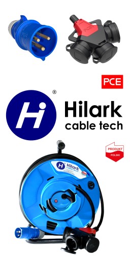 Przedłużacz gumowy CEE H05RR-F 35m 3x2,5 odwrócony