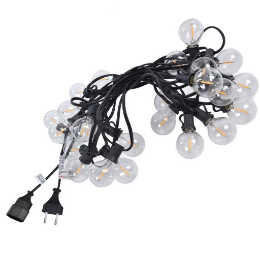G40 25LEDs Подвесной светильник 8м Теплый белый свет