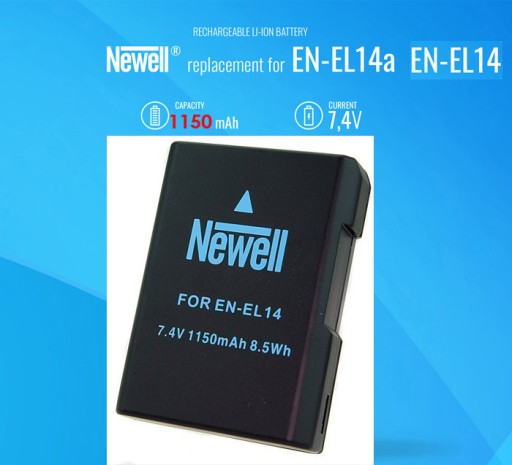 АККУМУЛЯТОР NEWELL BATTERY для NIKON DF D3100 D3200 D3300 D3400 D3500