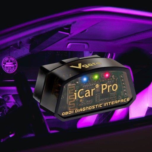 ДИАГНОСТИЧЕСКИЙ ИНТЕРФЕЙС ДО 99% МОЩНОСТИ iCar Pro BT4.0