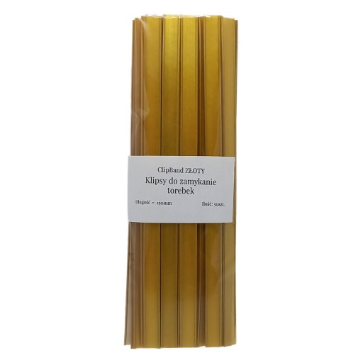 Зажим для сумки ClipBand GOLD 130мм