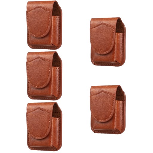 КОЖАНЫЙ КОШЕЛЕК ДЛЯ ХРАНЕНИЯ ЗАЖИГАЛКИ 5 ШТ.