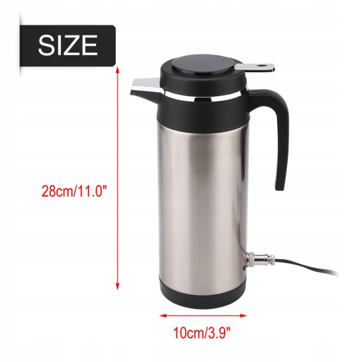 CZAJNIK SAMOCHODOWY 12V 1.2L 150W GRZAŁKA