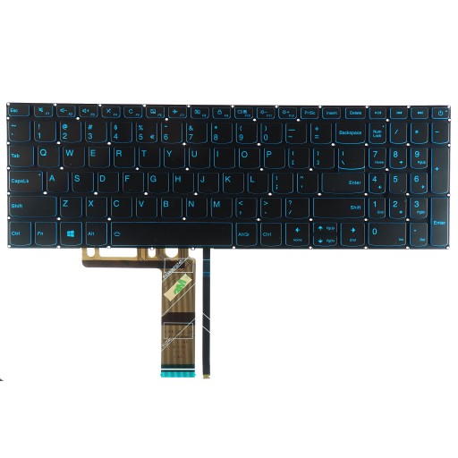 Клавиатура для Lenovo Gaming L340 L340-15 L340-17 L340-15IRH L340-17IRH СИНЯЯ