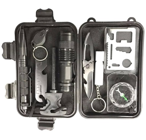 НЕОБХОДИМЫЙ НАБОР ВОЕННОГО ТУРИСТА SURVIVAL SURVIVAL 10IN1 AG772A