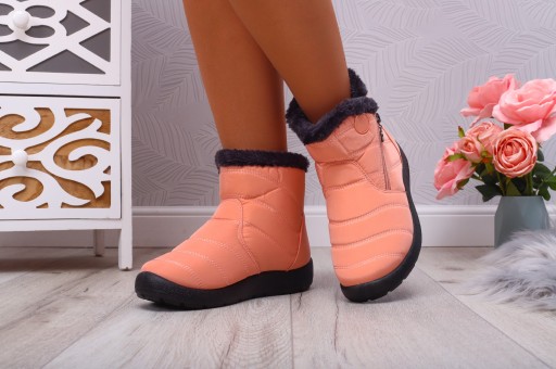 Женские зимние ботинки, УТЕПЛЕННЫЕ, удобные, МОЛНИЯ, ВОДОНЕПРОНИЦАЕМЫЕ