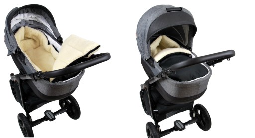 BabyLux K12 СПАЛЬНЫЙ МЕШОК ДЛЯ КОЛЯСКИ ОВЕЧЬЯ ШЕРСТЬ 90 см N 14