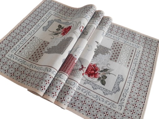 BIEŻNIK PATCHWORK RÓŻE DUŻY WYBÓR 40x100 cm 330