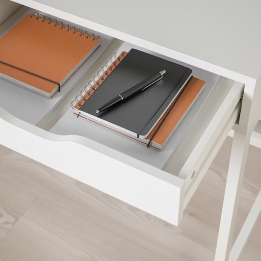 IKEA ALEX Biurko biały 132x58 cm