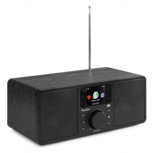 ИНТЕРНЕТ-РАДИО WIFI DAB+ FM BT ПУЛЬТ ЧЕРНЫЙ