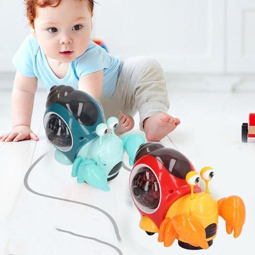 ИНТЕРАКТИВНАЯ ИГРА УЛИТКИ СО ЗВУКОВЫМ СВЕТОДИОДОМ INTERACTIN MUSICAL RED