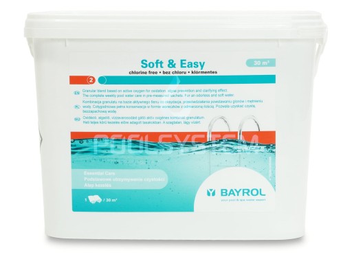BAYROL SOFT & EASY активный кислород для воды 5,04 кг