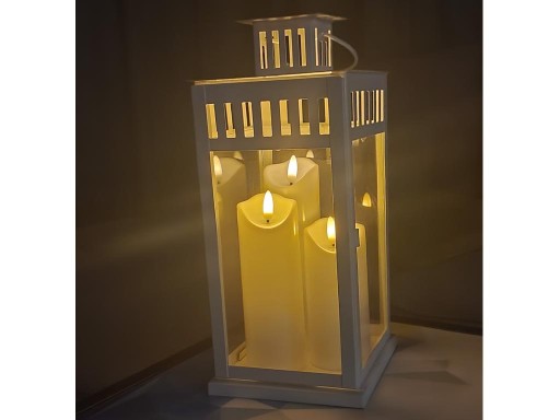 Вставка для свечи LED CANDLE, БЕЛАЯ, 17,5 см.