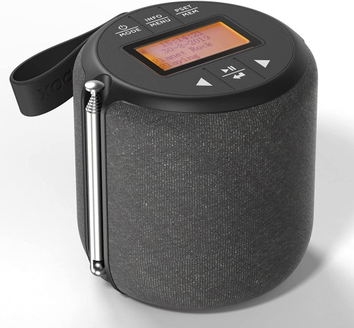 ПОРТАТИВНОЕ МИНИ-ЦИФРОВОЕ РАДИО DAB+ FM BLUETOOTH ДИНАМИК IPX4