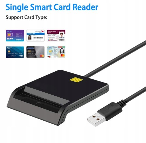 Устройство считывания карт драйвера чипа USB SMART CARD
