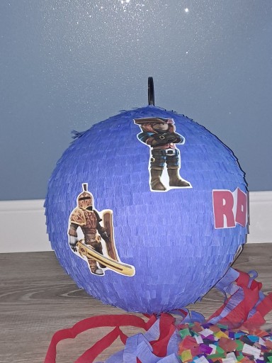 БОЛЬШАЯ ПИНАТА 88 см ПАЛКА ROBLOX PINATA + БЕСПЛАТНЫЕ ПОДАРКИ