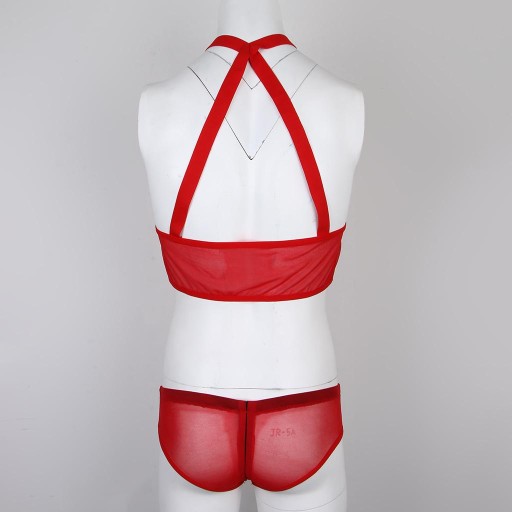 Эластичная шлейка с нагрудным ремнем Halter Body