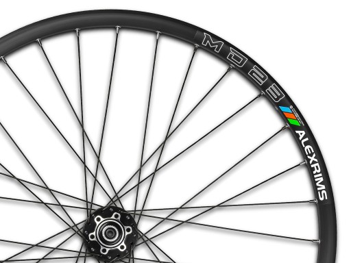 ВЕЛОСИПЕДНОЕ КОЛЕСО ЗАДНЕЕ ALEXRIMS MD23 26 ДЮЙМОВ 559x23 NOVATEC ЧЕРНЫЙ БЕСКАМЕРНЫЙ ДИСК