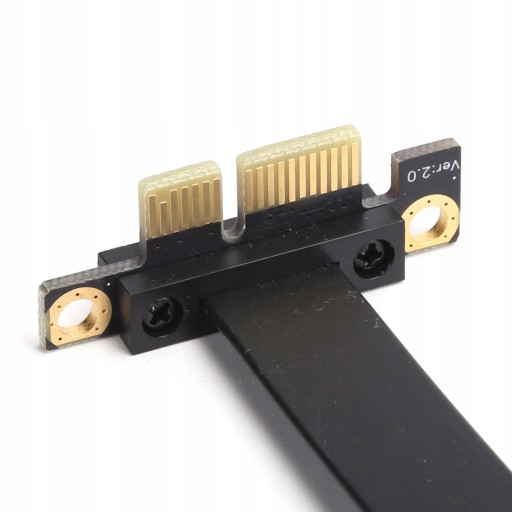 Удлинительный кабель PCIE 1X, двойная сетевая карта под углом 90°