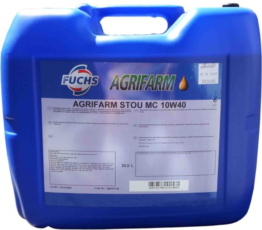 Fuchs AGRIFARM STOU MC 10W40 упаковка 20л