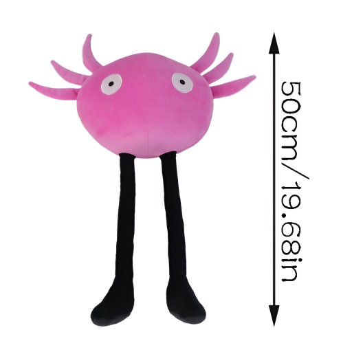 Плюшевая игрушка Kinito Pet 50 см, Мягкая плюшевая игрушка Kinito Axolotl
